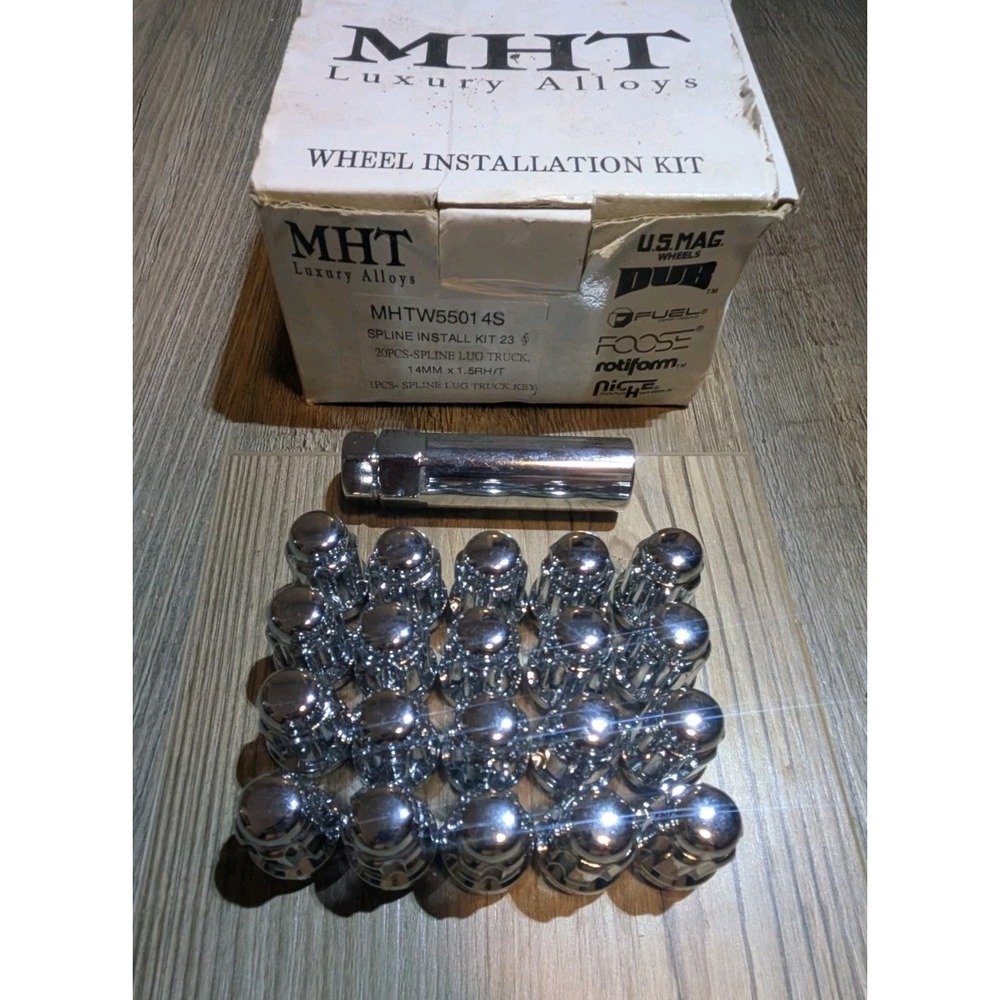 MTH locking Wheel Nuts And Socket 14mm/1.5 (20 Pack)